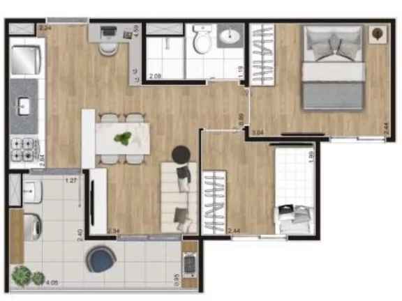 Imagem STUDIO RESIDENCIAL em São Paulo - SP, Belenzinho