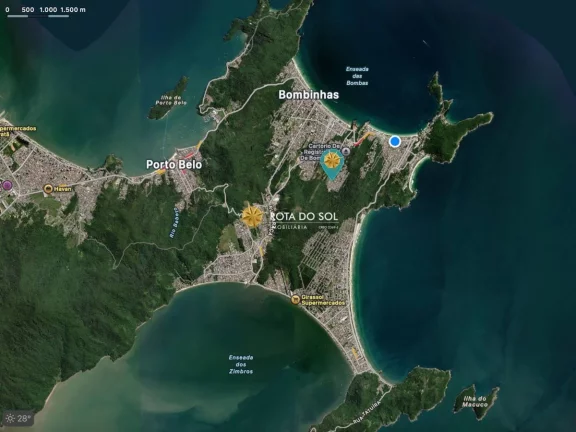 Imagem Terreno relevo plano à venda em Bombinhas SC