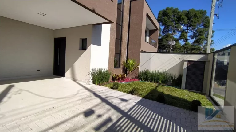 Imagem Sobrado para Venda em São José dos Pinhais, Boneca do Iguaçu, 3 dormitórios, 1 suíte, 2 banheiros, 2 vagas
