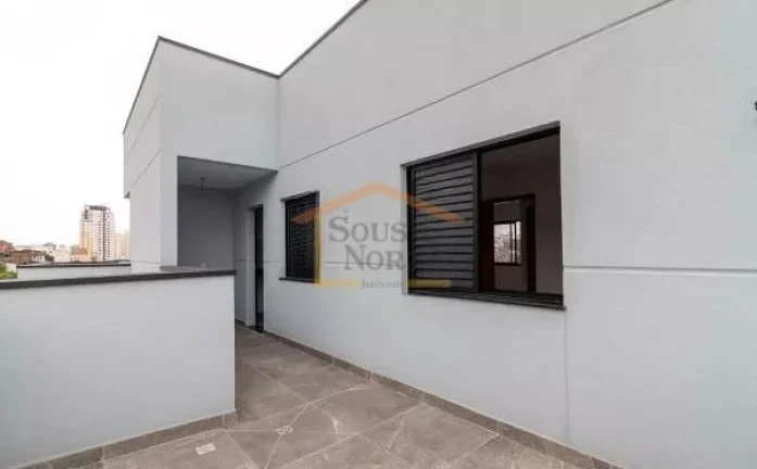 Imagem Cobertura com 58m² + 18m², 3 dormitórios, sala, cozinha, banheiro, área de serviço e 1 vaga de ...