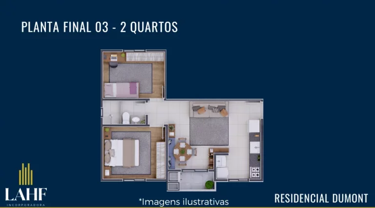 Imagem Apartamento para Venda em São José dos Pinhais, Pedro Moro, 2 dormitórios, 1 banheiro, 1 vaga