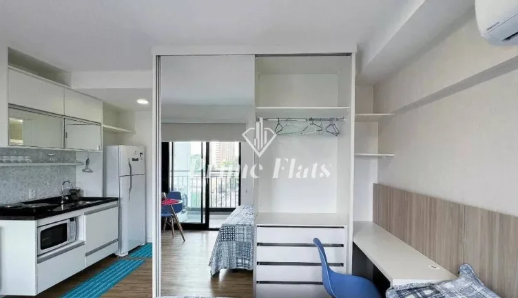 Imagem Flat disponível para venda no Is Moema Condomínio, com 25m² e 1 dormitório