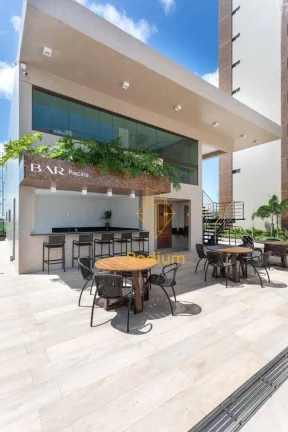 Imagem Apartamentos com varanda ampla /sacada e vista para o mar da praia de Manaíra no Bairro dos Estados - AP1107