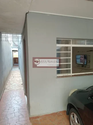 Imagem Super oportunidade para você no Jardim Cidália. Vendo SUPER sobrado com EDÍCULA no Jardim Cidália, Área total 129m², A casa Principal tem 2 Dormitório de 13m² cada, 2 banheiros, sala Grande, Cozinha com muitos espaços, Área de Serviço, Área Goumet com chu