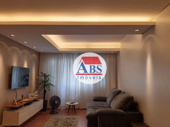 Imagem Apartamento com 2 dormitórios à venda, 142 m² por R$ 595.000 - Boqueirão - Santos/SP Andar alto vista livre