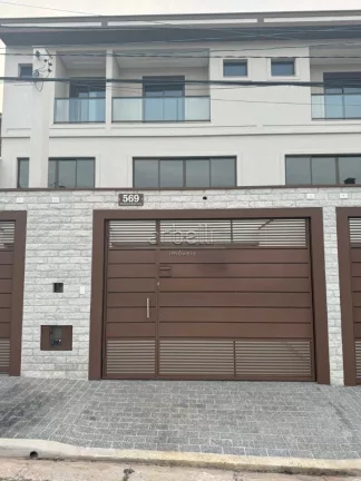 Imagem Sobrado com 170 M² com 3 dormitórios suítes, sala, lavabo, cozinha, área de serviços, churrasqu...