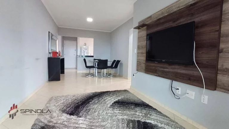 Imagem Apartamento com 2 dormitórios à venda, 77 m² por R$ 550.000,00 - Vila Caiçara - Praia Grande/SP