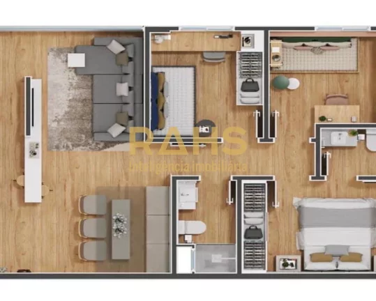 Imagem Apartamento em Joinville, Glória ? Edifício Bosques de Palermo No coração do Bairro Glória, o B...