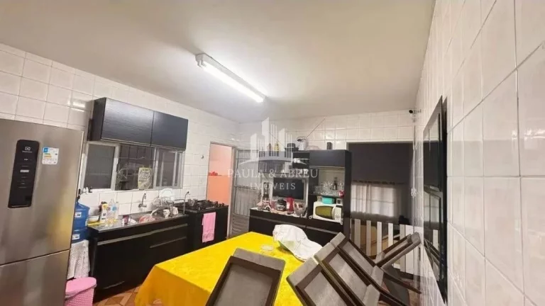 Imagem Sobrado 125m², 3 Quartos, Escritório, 2 Varandas, sendo 1 com Churrasqueira, 2 Banheiros, no Jardim Zaíra 3, Mauá-SP