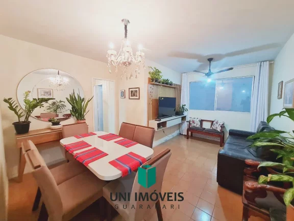 Apartamento de 02 quartos, primeiro andar, na quadra da praia a venda na Praia do Morro - Guarapari