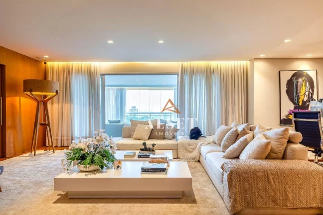 Imagem Apartamento com 3 dormitórios à venda, 355 m² por R$ 4.500.000,00 - Jardim Anália Franco - São Paulo/SP