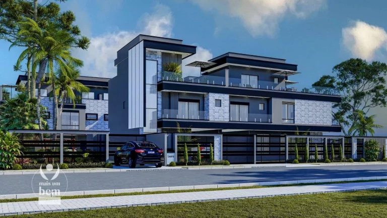 Imagem SOBRADO TRÍPLEX 170 m² DE ESQUINA com 3 quartos sendo 1 suíte, 2 vagas de garagem, terraço à venda por R$ 1.190.000,00 - Cajuru - Curitiba/PR