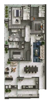 Imagem Apartamento em América - Joinville SC