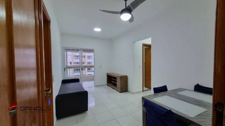Imagem Apartamento com 1 dormitório à venda, 49 m² por R$ 350.000,00 - Tupi - Praia Grande/SP