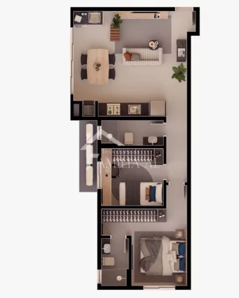 Imagem APARTAMENTO COM ELEVADOR NO COSTA E SILVA