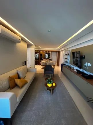 Imagem A 5ª Avenida Imóveis selecionou esse apartamento no TERRAZZO ONDINA, localizado no melhor de Ondina com vista mar: 2 Suites 98m² privativo, mobiliado: