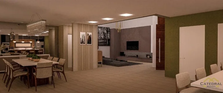 Imagem Casa em condomínio fechado com 3 quartos e piscina de 479m2 e terreno de 1.122m2