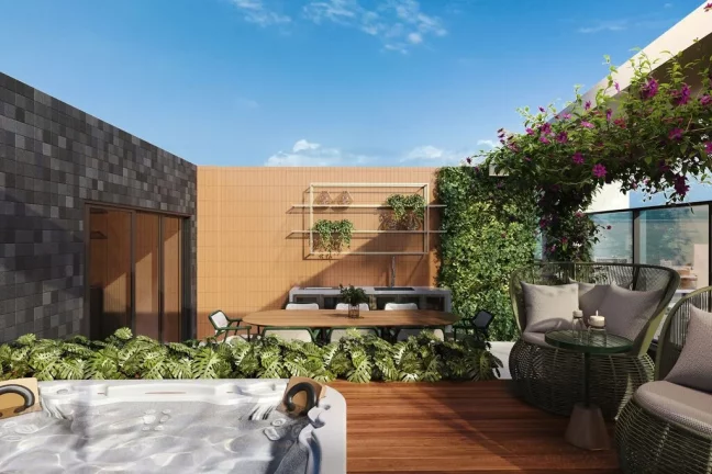 Imagem Cobertura à venda em João Pessoa, Tambaú, com 2 quartos, 128,18m2
