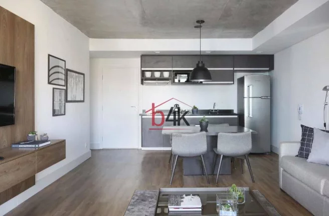Imagem Apartamento à venda e aluguel 1 dormitório e 1 vaga no Brooklin