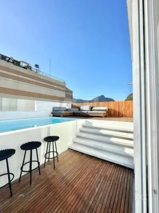 Imagem Cobertura à venda em Ipanema, 340m2 com 3 suítes, 2 vagas e Vista Mar!