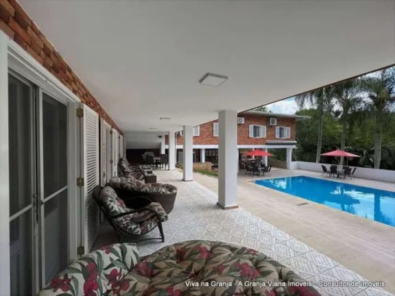 Imagem Casa, 842 m² - venda por R$ 4.900.000,00 ou aluguel por R$ 22.000,00/mês - Parque Silvino Pereira - Cotia/SP
