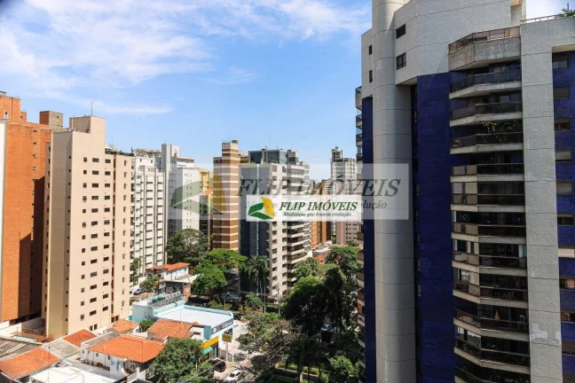 Imagem Lindo apartamento para venda com 235 m² com 4 quartos, 3 garagens no miolo Cambuí - Campinas - SP