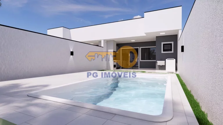 Imagem CASA COM 2 DORMITÓRIOS, SUITE E PISCINA EM MONÇÕES