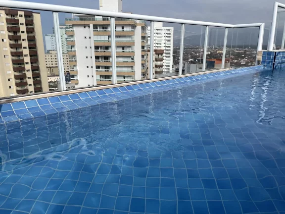 Imagem Apartamento com 2 dorms, Caiçara, Praia Grande - R$ 330 mil, Cod: 2021