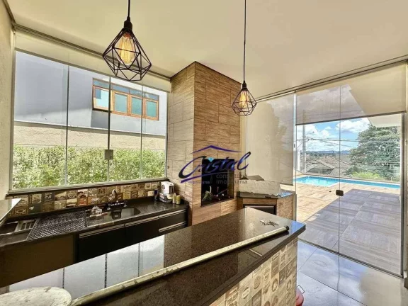 Imagem Casa com 4 quartos (2 suítes), 358 m² - venda ou aluguel - Condomínio Golf Village - Fazendinha - Granja Viana - Carapicuíba/SP