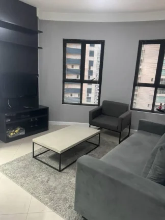 Imagem Apartamento, 1 dormitório ( 1 Suíte), 2 vagas, Porteira Fechada, Aquárius - Sjc.