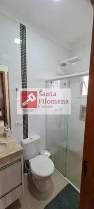 Imagem Sobrado para Venda em Santo André, Parque Novo Oratório, 2 dormitórios, 2 suítes, 4 banheiros, 2 vagas
