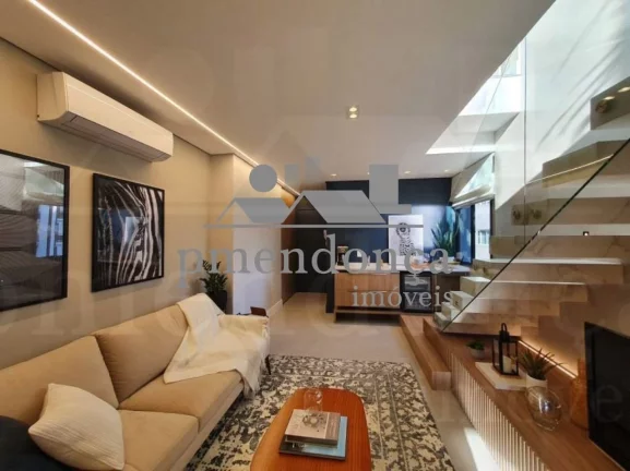 Imagem Cobertura Duplex totalmente mobiliada com 80m² decorada em plena Rua Bahia.
