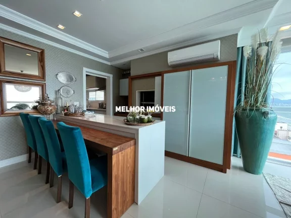 Imagem Apartamento a venda com vista Mar mobiliado, equipado e decorado com 04 Suítes Localizado na Meia Praia Itapema