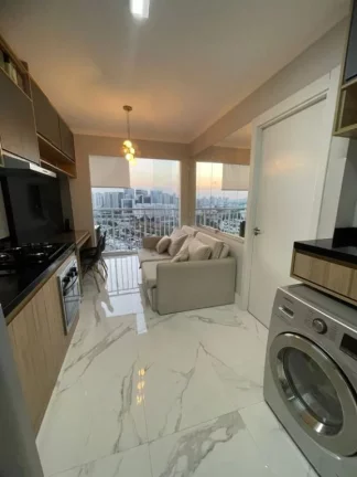 Imagem Apartamento com 1 dormitório à venda, 30 m² por R$ 360.000,00 - Barra Funda - São Paulo/SP