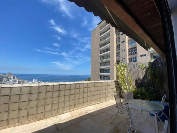 Imagem Cobertura duplex vista mar com varanda Leblon o por do sol ️ mais lindo