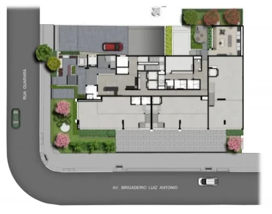 Imagem Apartamentos no bairro Jardim Paulista em São Paulo. Preço e disponibilidade do imóvel sujeitos a...