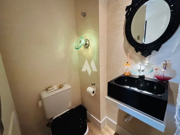 Imagem Apartamento alto padrão à venda porteira fechada com 3 dormitórios e Varanda Gourmet no Boqueirão de Santos/SP
