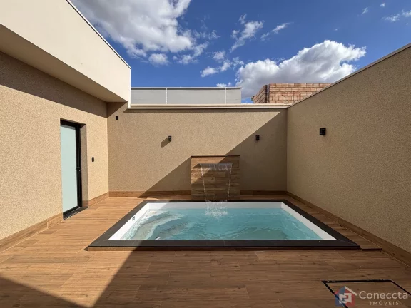 Imagem Casa Alto Padrão à Venda no Campos Elíseos em Patos de Minas – 3 Quartos, Piscina e Área Gourmet
