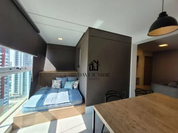 Imagem Apartamento com 1 dormitório para alugar, 50 m² por R$ 4.300,00/mês - Parque Campolim - Sorocaba/SP