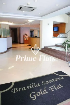 Imagem Flat disponível para venda no Brasília Santana Gold Flat, com 45m², 1 dormitório e 1 vaga de garagem