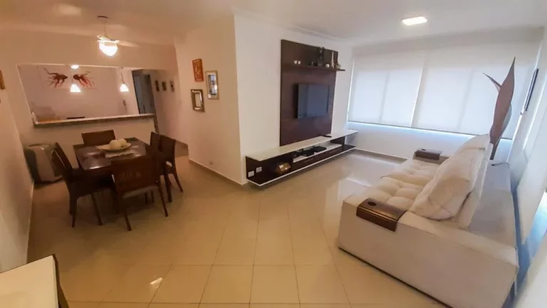 Imagem Pitangueiras - Calçadão - Vista para o mar - Totalmente reformado - Garagem - 135 m² de área útil.