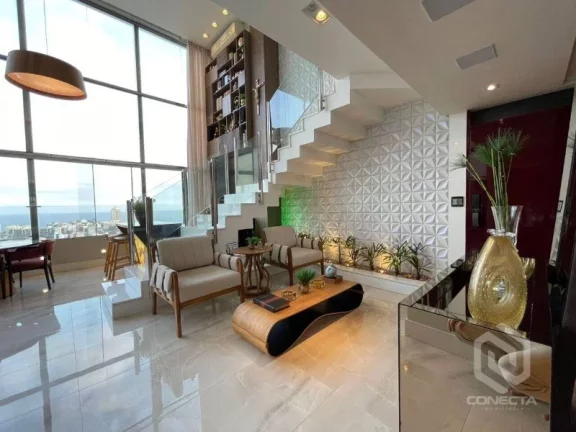Imagem A 5ª Avenida selecionou esse exclusivo DUPLEX decorado pé direito de 6 metros, 200 m² piscina privativa no Charmoso Edifício LUMIERE Horto Florestal