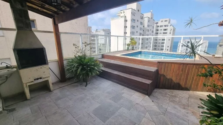 Imagem Cobertura com 2 dormitórios, 180 m² - venda ou aluguel - Pitangueiras - Guarujá/SP