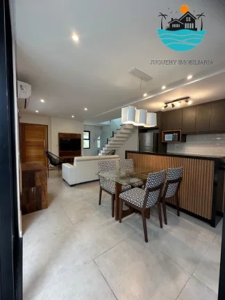 Imagem Lançamento - Casa a venda em Juquehy, com 3 suítes, sala, cozinha americana, churr. ... piscina privativa, 136m² área construída | Juquehy Imobiliária