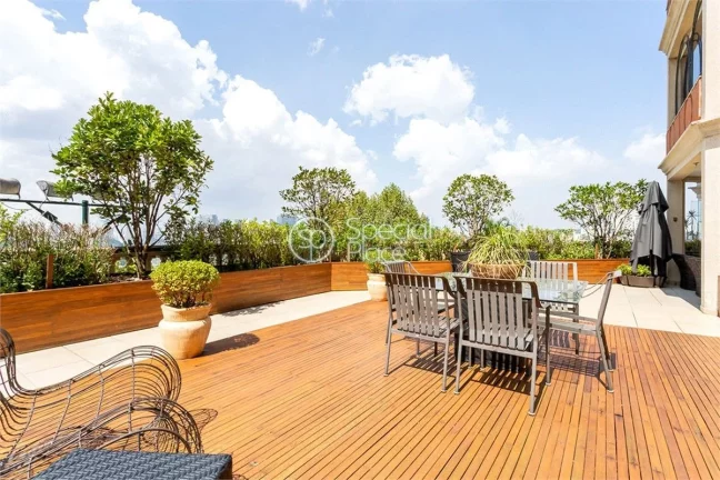 Imagem Maravilhoso apartamento, luxuoso, requintado, tipo GARDEN com vista incrível, hall de entrada, elev...