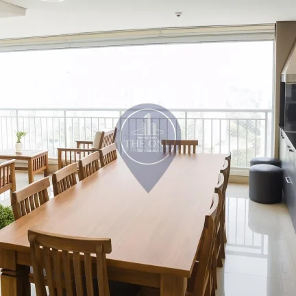 Imagem Venha conhecer este apartamento de luxo no Jardim Monte Kemel, São Paulo-SP! 4 quartos, 3 suítes, 2 salas, 4 banheiros, 3 vagas, 177 m².