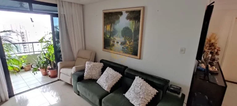 Imagem Apartamento à venda no Condomínio Plaza de Madrid Residence, 13 de Julho, Aracaju-SE: 4 quartos, 2 suítes, 2 salas, 4 banheiros, 2 vagas de garagem, 176,80 m².