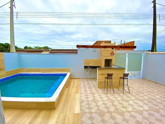 Imagem Casa para Venda em Itanhaém, Cibratel II, 3 dormitórios, 1 suíte, 1 banheiro, 2 vagas