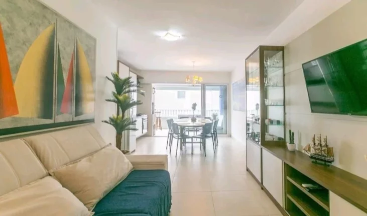 Imagem Apartamento com 2 dormitórios para alugar, 75 m² por R$ 600,00/dia - Acarau - Ubatuba/SP