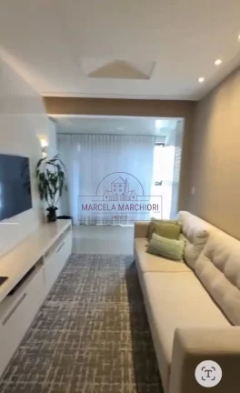 Imagem lindo 3 quartos, suite, montado e decorado, frente, sol da manhã